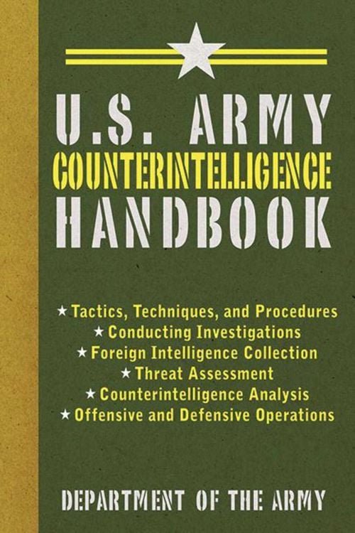 Produktbild: U.S. Army Counterintelligence Handbook