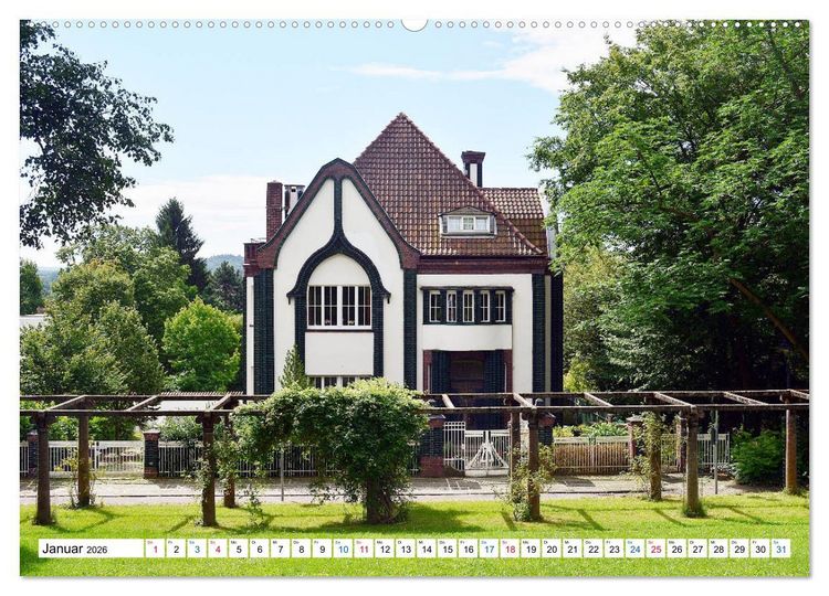Produktbild: Jugendstil - Darmstadt (Wandkalender 2026 DIN A2 quer), CALVENDO Monatskalender