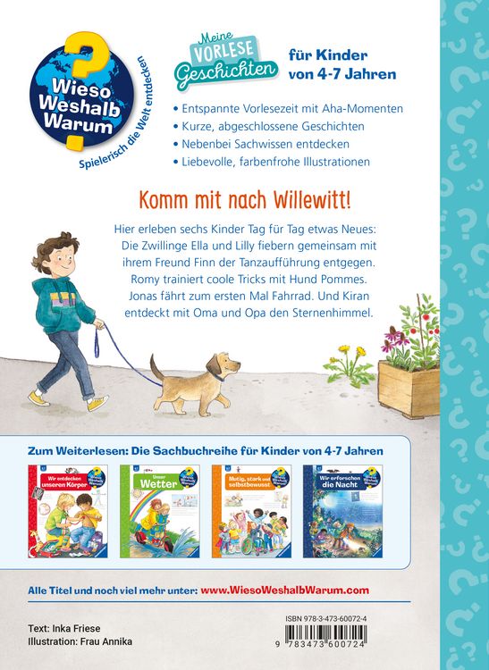 Produktbild: Wieso? Weshalb? Warum? Meine Vorlesegeschichten, Band 1 - Was erleben wir Tag f&uuml;r Tag?