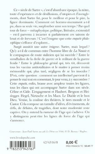 Produktbild: Le Siecle de Sartre