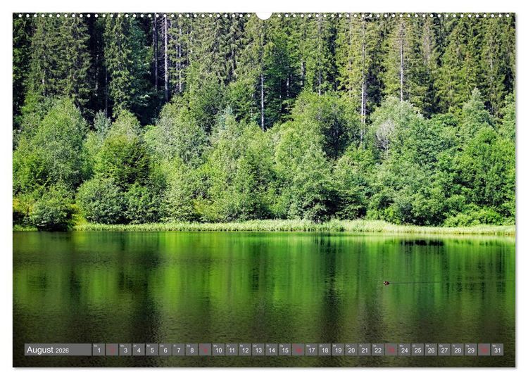 Produktbild: Schwarzwald-Wanderungen (hochwertiger Premium Wandkalender 2026 DIN A2 quer), Kunstdruck in Hochglanz