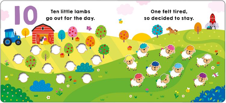 Produktbild: Ten Little Lambs (Little Squishies)