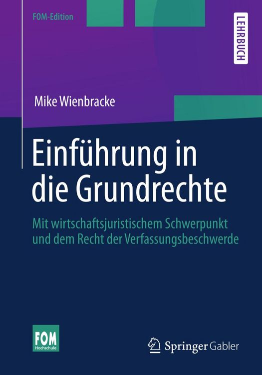 Produktbild: Einf&uuml;hrung in die Grundrechte