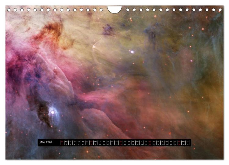 Produktbild: Planetarischer Nebel (Wandkalender 2026 DIN A4 quer), CALVENDO Monatskalender