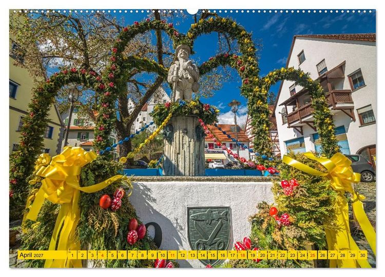 Produktbild: Scheer - Keinstadt im Naturpark Obere Donau (hochwertiger Premium Wandkalender 2027 DIN A2 quer), Kunstdruck in Hochglanz