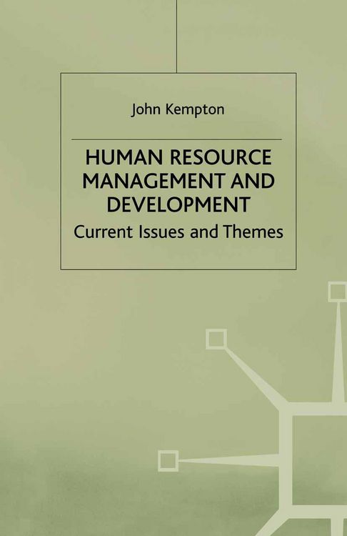 Produktbild: Human Resource Management and Development