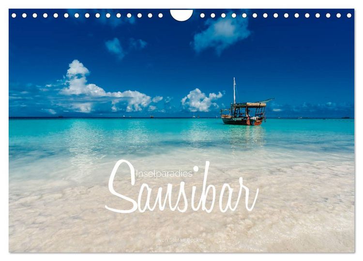 Produktbild: Inselparadies Sansibar (Wandkalender 2026 DIN A4 quer), CALVENDO Monatskalender
