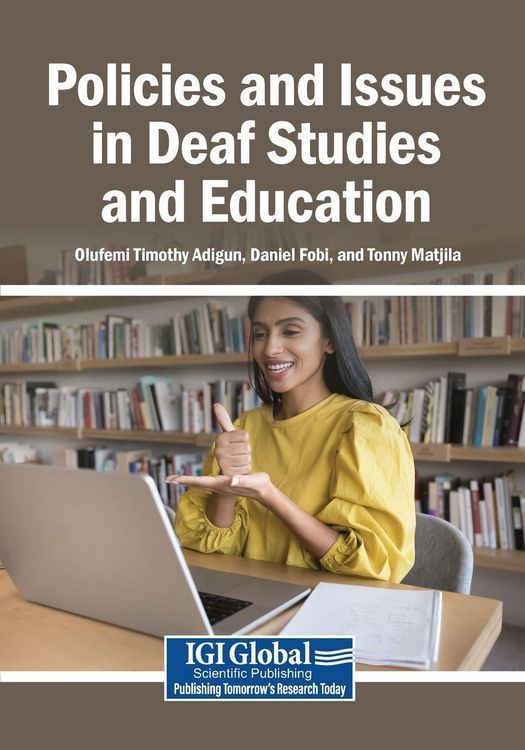 Produktbild: Policies and Issues in Deaf Studies and Education
