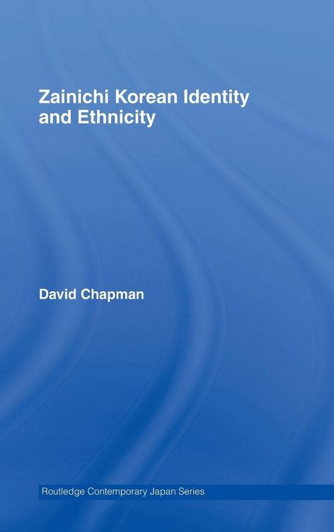 Produktbild: Zainichi Korean Identity and Ethnicity