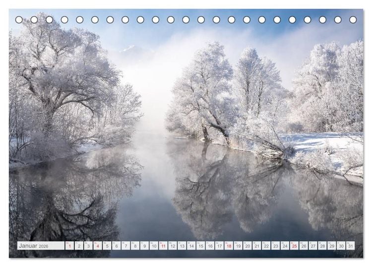 Produktbild: Faszinierende Bergwelten (Tischkalender 2026 DIN A5 quer), CALVENDO Monatskalender
