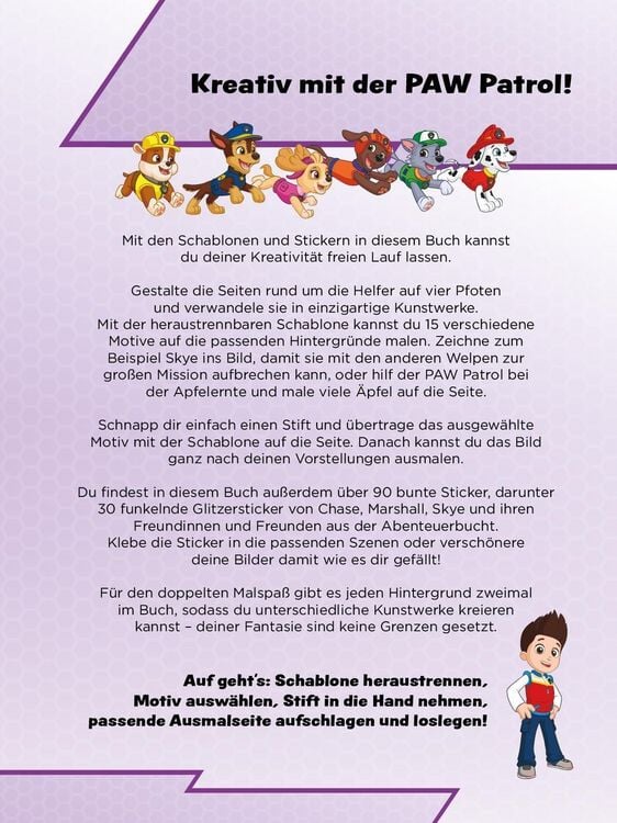 Produktbild: PAW Patrol Ich bin kreativ!