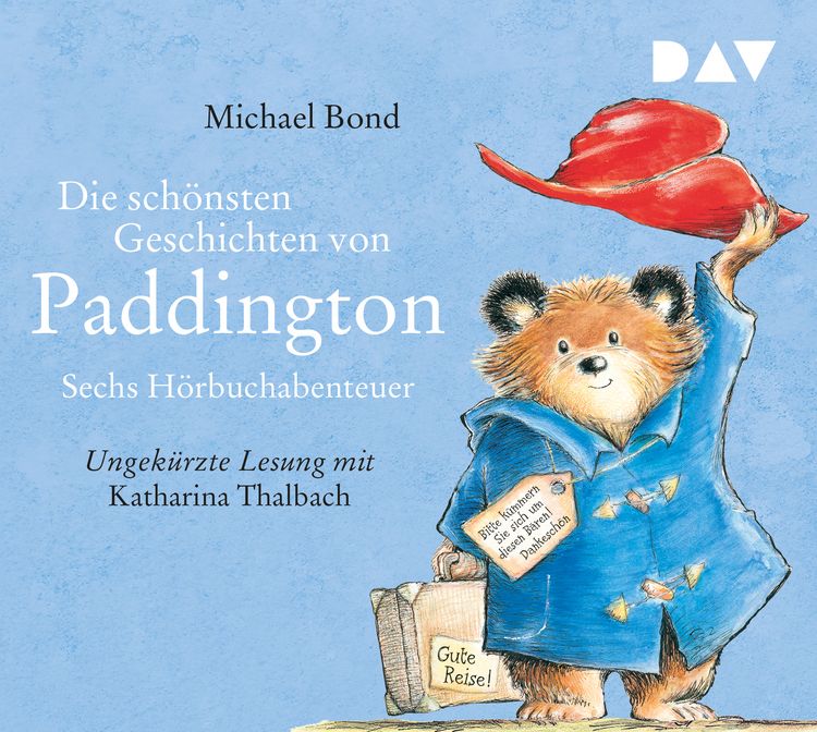 Produktbild: Die sch&ouml;nsten Geschichten von Paddington &ndash; Sechs H&ouml;rbuchabenteuer
