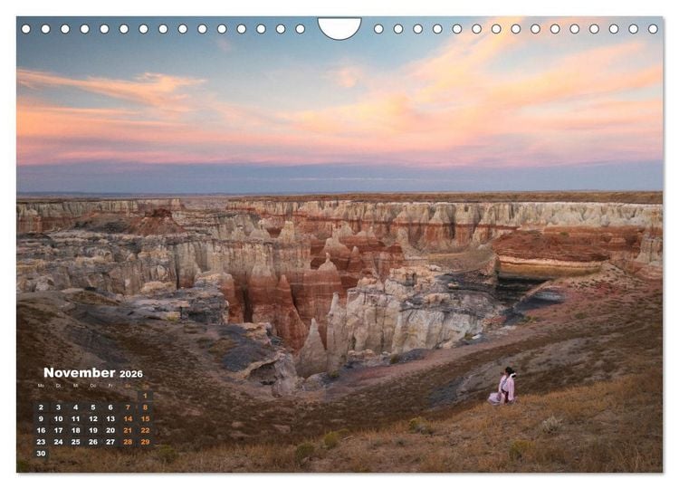 Produktbild: Kraftpl&auml;tze der Indianer (Wandkalender 2026 DIN A4 quer), CALVENDO Monatskalender