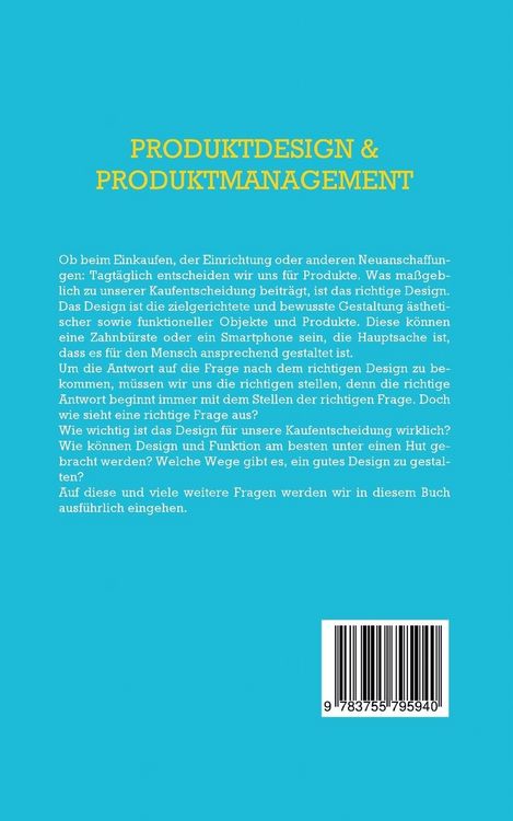Produktbild: Produktdesign & Produktmanagement f&uuml;r Einsteiger