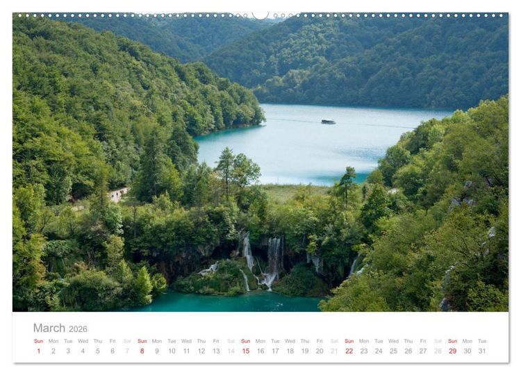 Produktbild: Adriatic Coast Croatia / UK-Version (High Quality Premium Wall Calendar 2026 DIN A2 landscape),CALVENDO 12 Month Wall Calendar