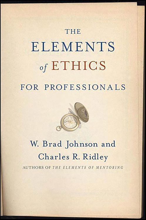 Produktbild: The Elements of Ethics for Professionals