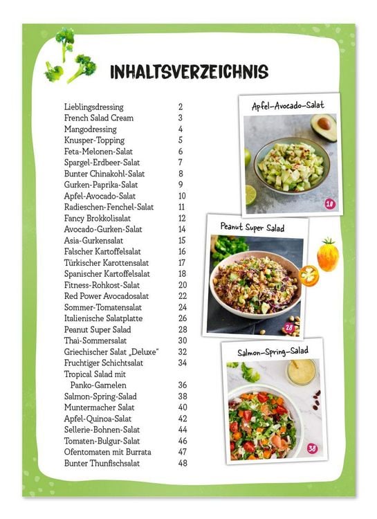Produktbild: SALATE zum Verlieben