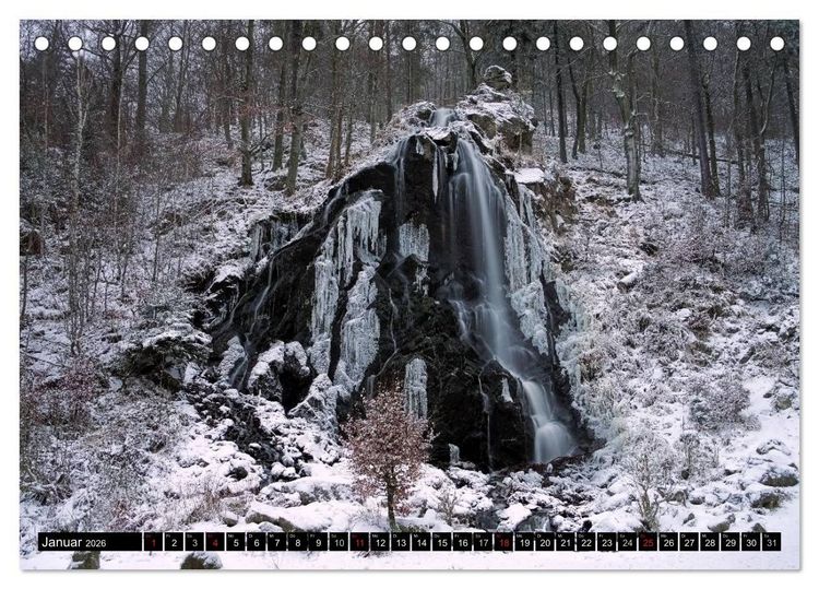 Produktbild: Der Harz - Sch&ouml;nstes Mittelgebirge Deutschlands (Tischkalender 2026 DIN A5 quer), CALVENDO Monatskalender