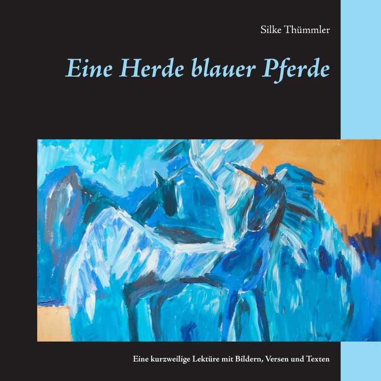 Produktbild: Eine Herde blauer Pferde