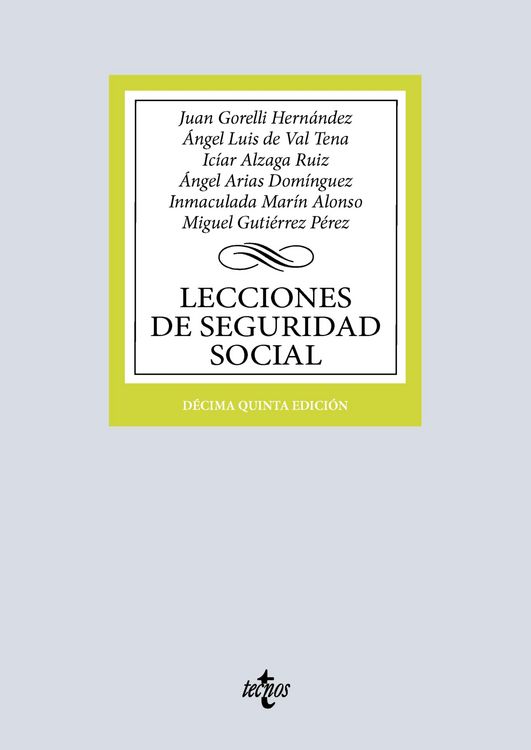 Produktbild: Lecciones de Seguridad Social