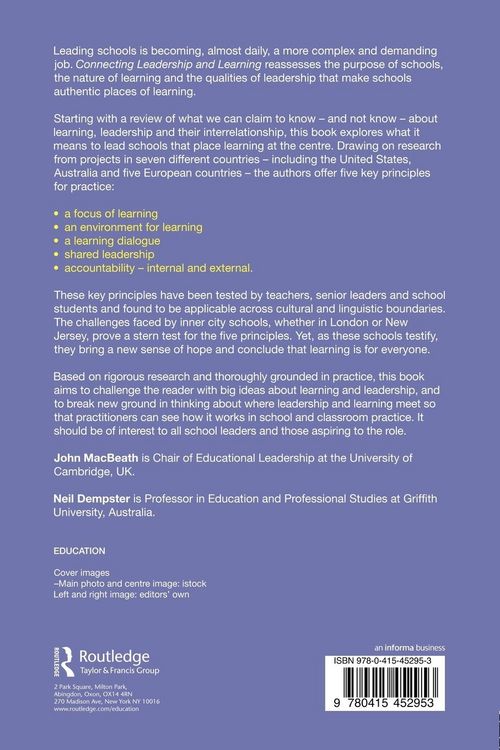Produktbild: Connecting Leadership and Learning