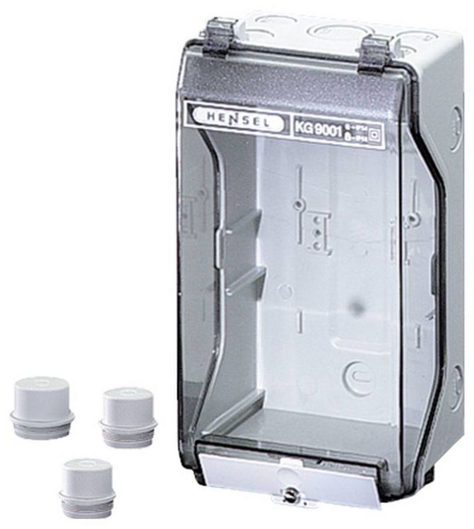 Produktbild: Hensel KG 9001 3300139 Geh&auml;use 136 x 253 x 115 Kunststoff 1St.