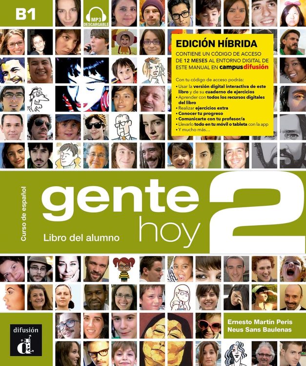 Produktbild: Gente hoy 2 B1 &ndash; Edici&oacute;n h&iacute;brida