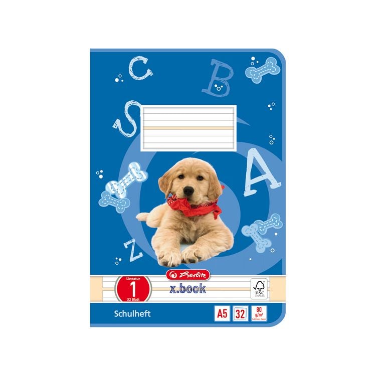 Produktbild: Herlitz Heft A5 32 Blatt Lineatur 1