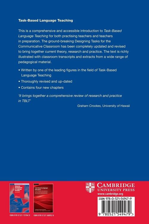 Produktbild: Task-Based Language Teaching