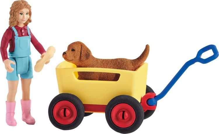 Produktbild: schleich&reg; Farm World 42543 - Bollerwagen-Ausflug
