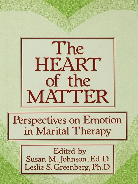 Produktbild: The Heart Of The Matter: Perspectives On Emotion In Marital