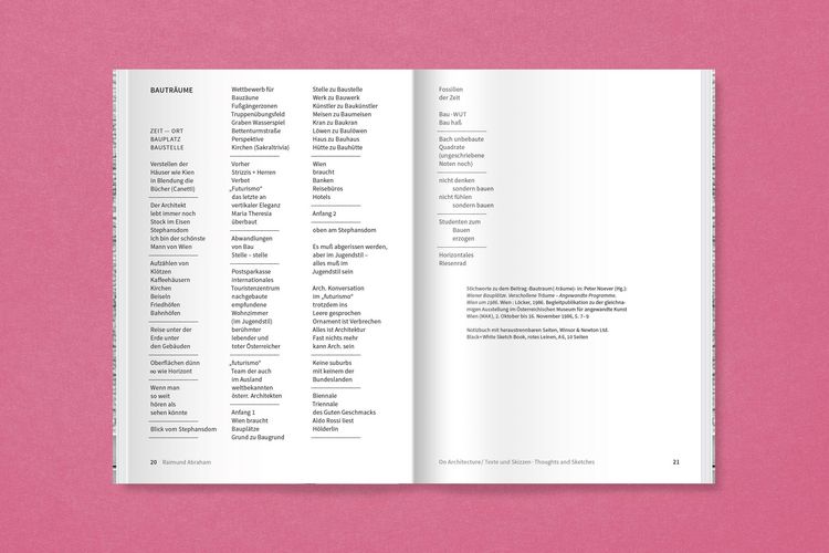 Produktbild: Raimund Abraham: On Architecture