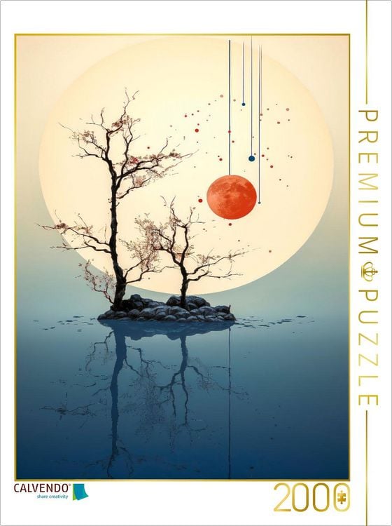 Produktbild: CALVENDO Puzzle Japan, der Tag erwacht | 2000 Teile Lege-Gr&ouml;&szlig;e 90x67cm Foto-Puzzle f&uuml;r gl&uuml;ckliche Stunden
