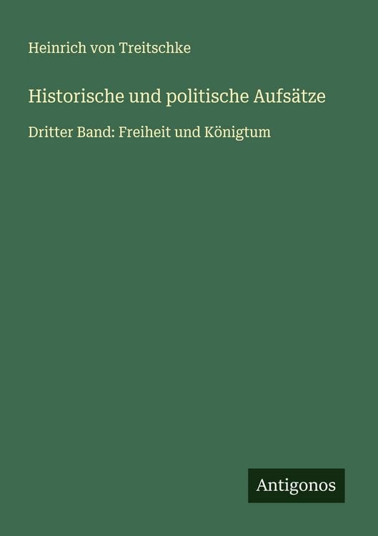 Produktbild: Historische und politische Aufs&auml;tze