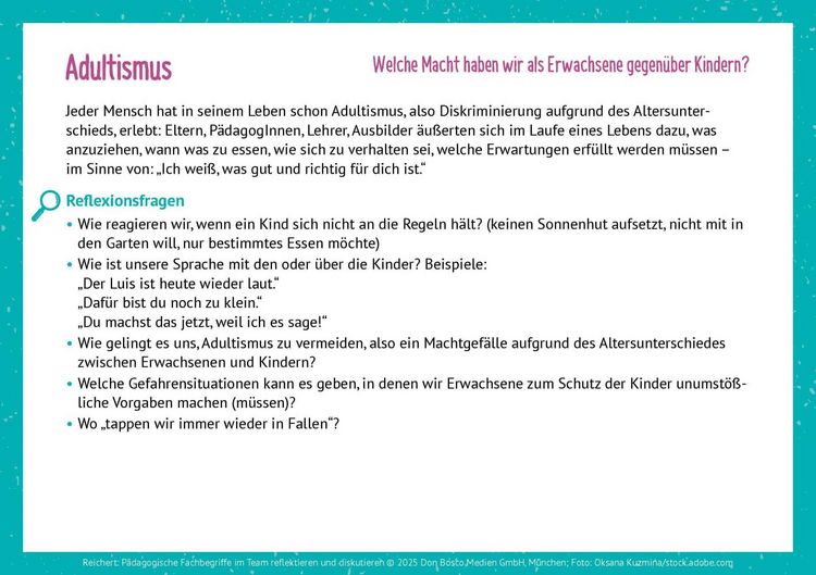 Produktbild: P&auml;dagogische Fachbegriffe im Team reflektieren und diskutieren
