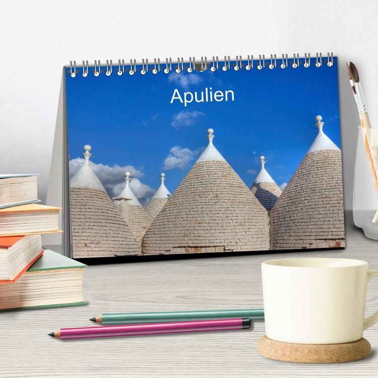Produktbild: Apulien (Tischkalender 2027 DIN A5 quer), CALVENDO Monatskalender