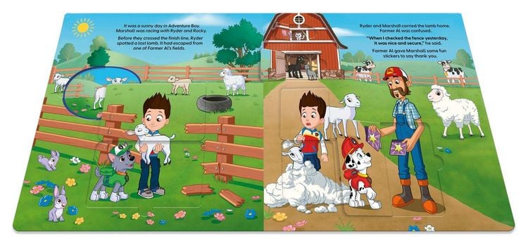 Produktbild: PAW Patrol A Day At The Farm Lift-the-Flap book