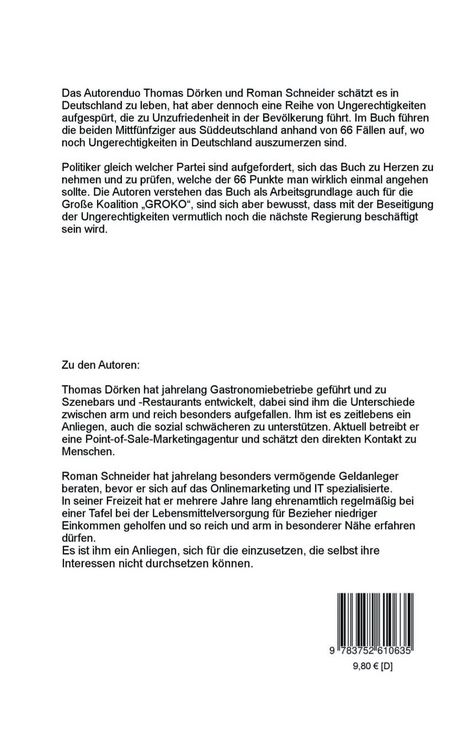 Produktbild: Deutschland ist ungerecht