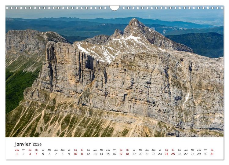 Produktbild: Les Hauts du Vercors (Calendrier mural 2026 DIN A3 vertical), CALVENDO calendrier mensuel