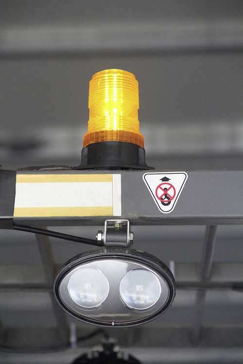 Produktbild: Wetech Warnblinkleuchte WT-3007 12 V/DC, 24 V/DC Schraubmontage Orange