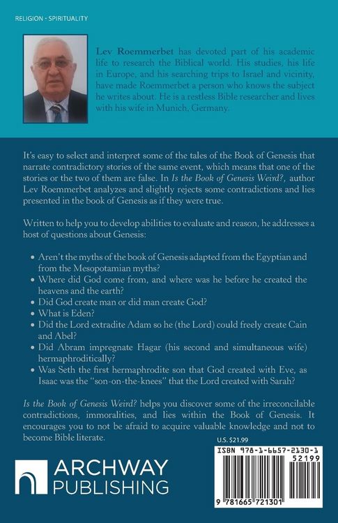 Produktbild: Is the Book of Genesis Weird?