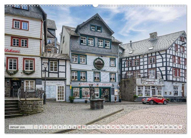 Produktbild: Monschau Impressionen (hochwertiger Premium Wandkalender 2026 DIN A2 quer), Kunstdruck in Hochglanz