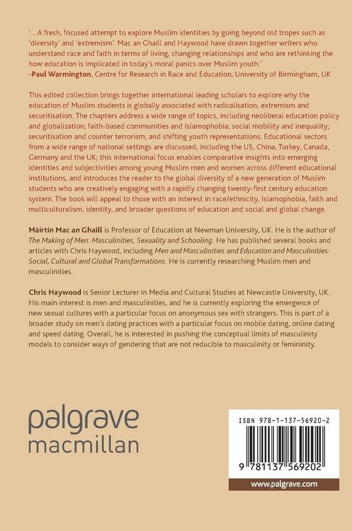 Produktbild: Muslim Students, Education and Neoliberalism
