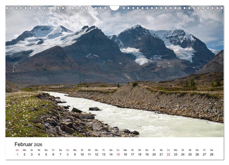 Produktbild: Fernweh Kanada - Naturerlebnis Rocky Mountains (Wandkalender 2026 DIN A3 quer), CALVENDO Monatskalender