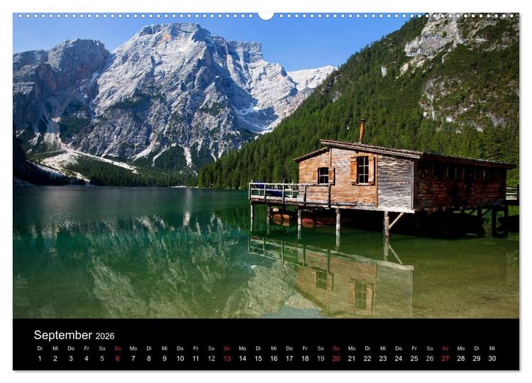 Produktbild: Ladinien - Wo S&uuml;dtirol am sch&ouml;nsten ist (Wandkalender 2026 DIN A2 quer), CALVENDO Monatskalender