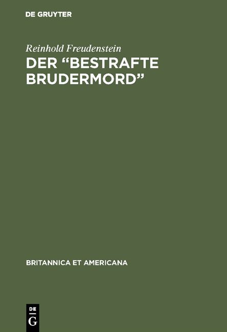 Produktbild: Der &ldquo;Bestrafte Brudermord&rdquo;