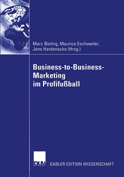 Produktbild: Business-to-Business-Marketing im Profifu&szlig;ball
