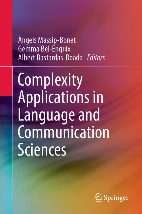 Produktbild: Complexity Applications in Language and Communication Sciences