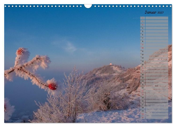 Produktbild: Rund um die Wurmlinger Kapelle (Wandkalender 2027 DIN A3 quer), CALVENDO Monatskalender
