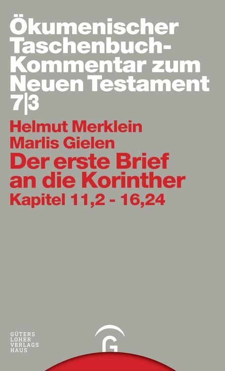 Produktbild: &Ouml;kumenischer Taschenbuchkommentar zum Neuen Testament / Der erste Brief an die Korinther